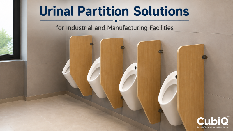 Urinal Partition Solutions for Industrial and Manufacturing Facilities