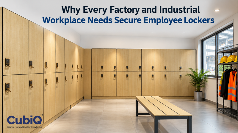 Why Every Factory and Industrial Workplace Needs Secure Employee Lockers